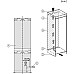 Miele KFN7774C inbouw koel-vriescombinatie