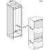 Miele KFN7774C inbouw koel-vriescombinatie