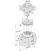 Miele DA7378D eiland afzuigkap