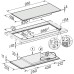Miele KM7684FL inductie kookplaat
