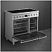 Smeg C92IMX2 inductie fornuis