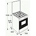 Etna FGV150WIT gasfornuis