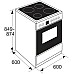 Etna FIV760WIT inductie fornuis