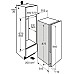 Atag KD65088C inbouw vrieskast