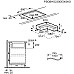 AEG NCH74B01CB inductie kookplaat