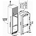 Beko BCNA275E4FN inbouw koel-vriescombinatie