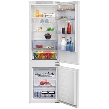 Beko BCSA285E4SN inbouw koel-vriescombinatie