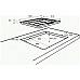 Inventum IKG6023GRVS gaskookplaat