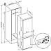 Inventum IKV1786D inbouw koel-vriescombinatie