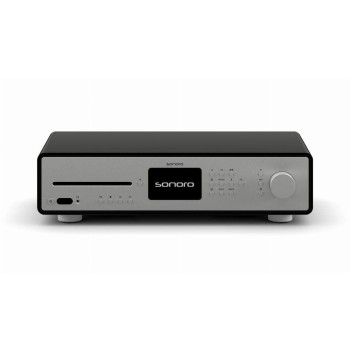 Sonoro MAESTRO Quantum High gloss black - Silver Receiver