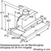 Bosch DFS097A51 vlakscherm afzuigkap