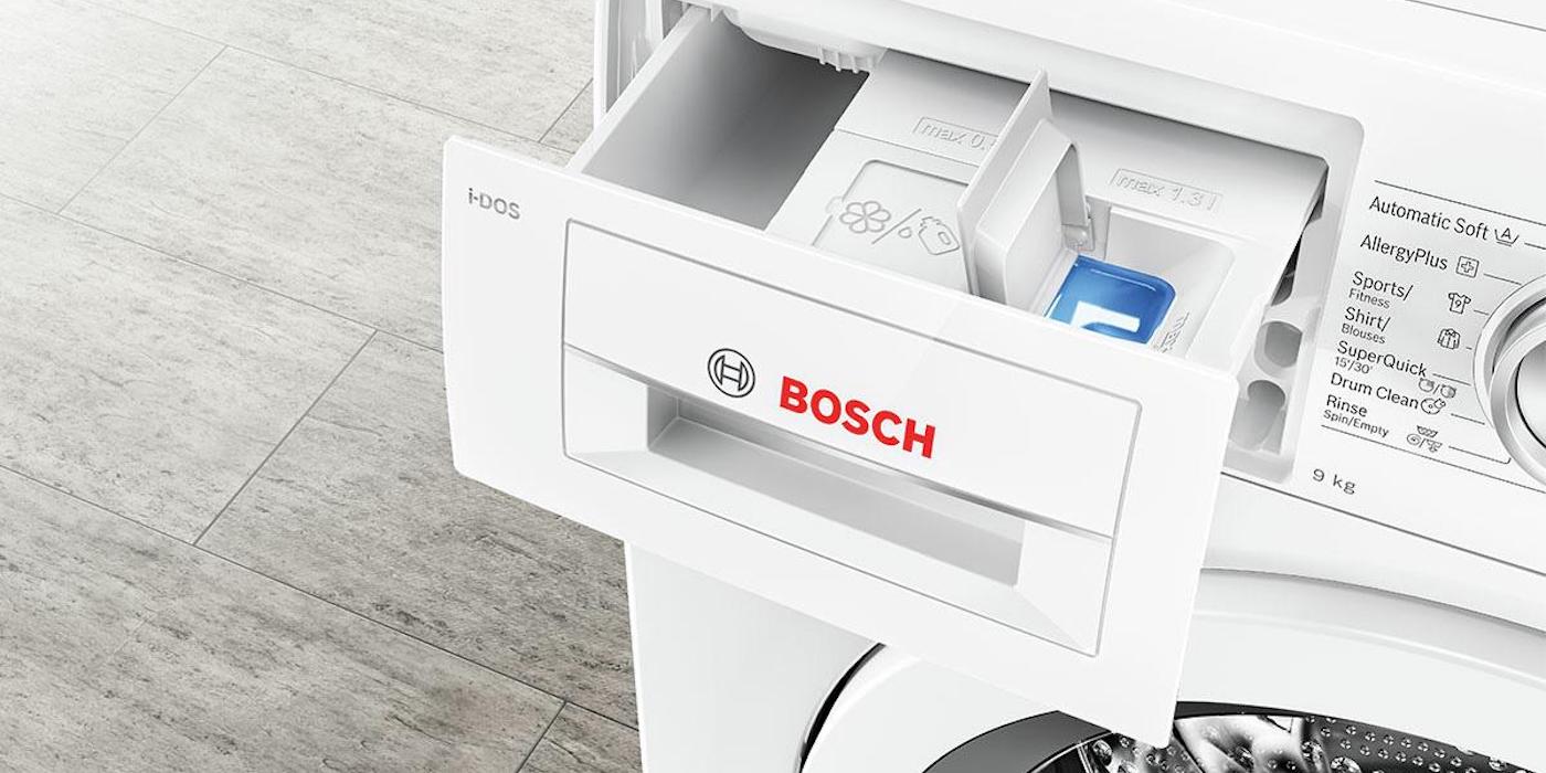 Bosch iDos: Weet wat u wast Bosch iDos: Weet wat u wast